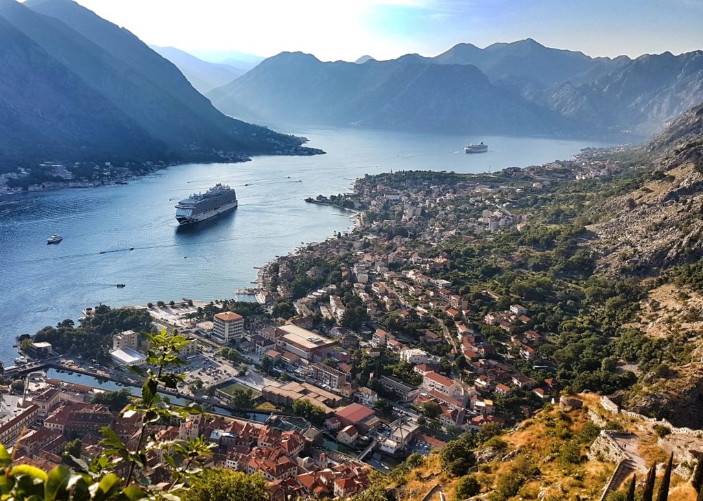 montenegro kotor bay giovani castle