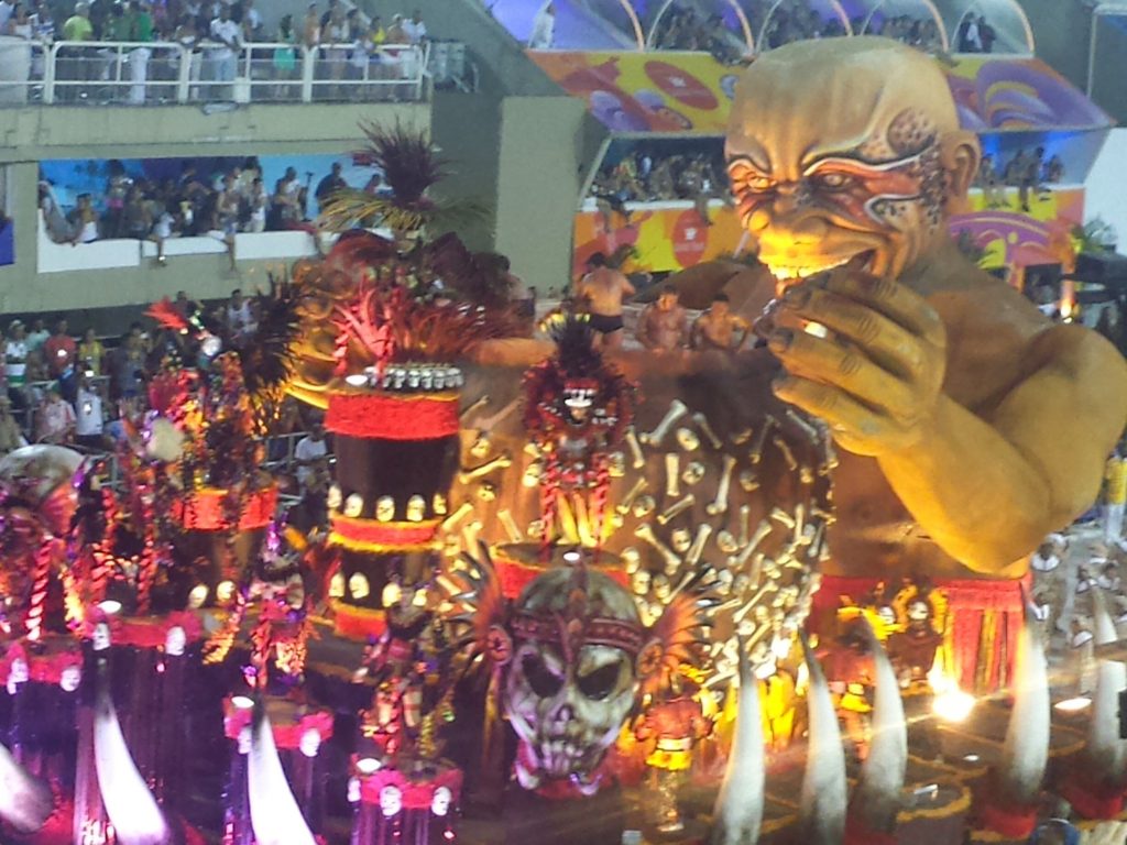 Brazil Rio de Janeiro Carnaval Sambodromo