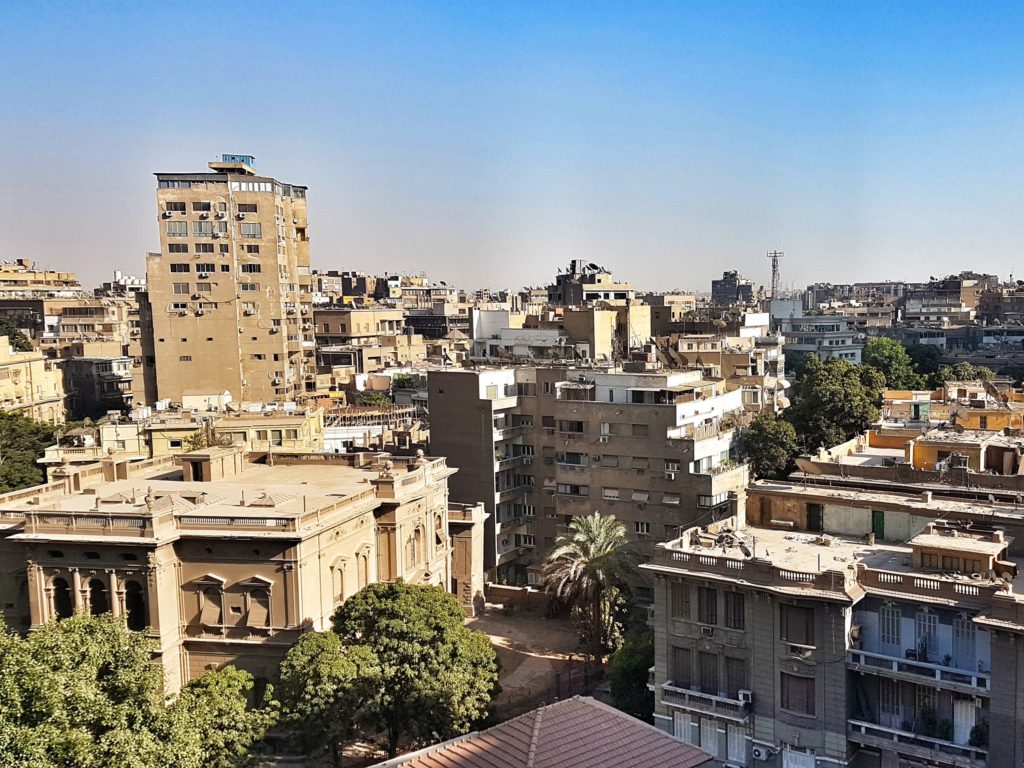 cairo egypt middle east city view