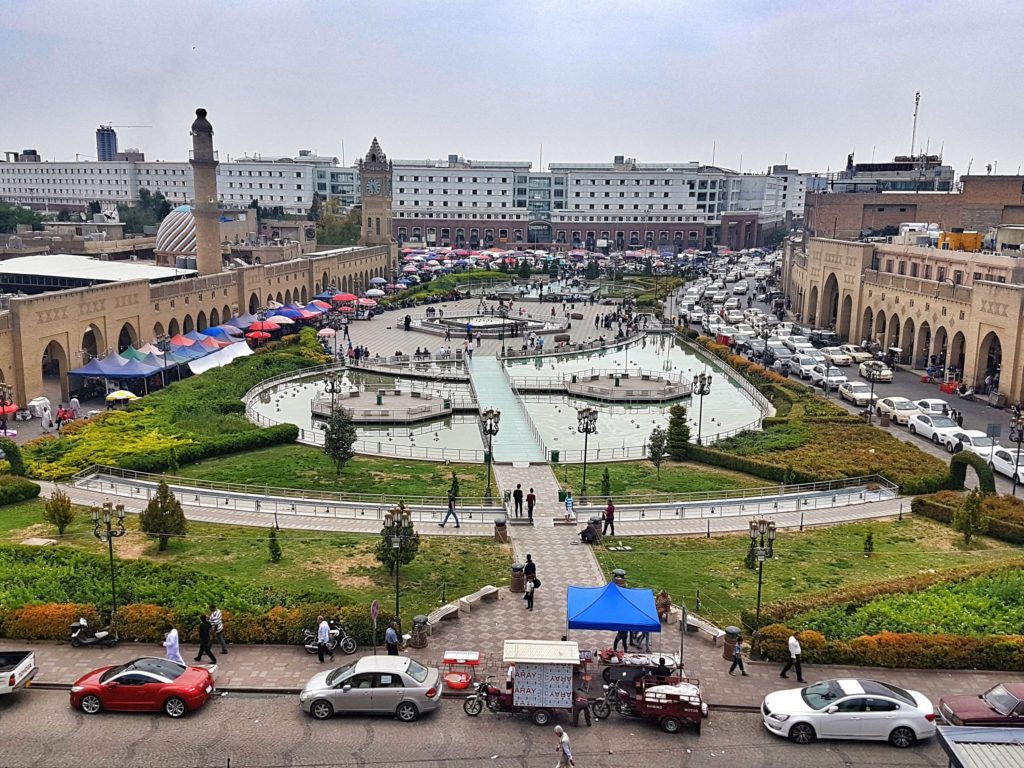 iraq kurdistan erbil citadel middle east