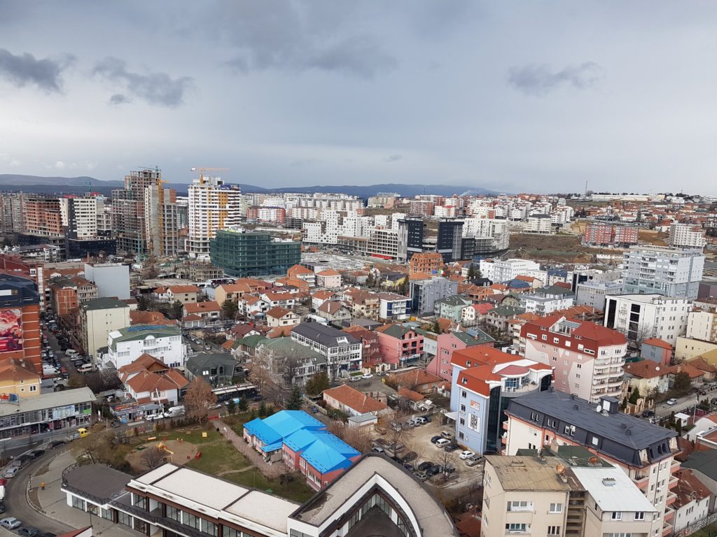 kosovo pristina bell tower mother teresa cathedral