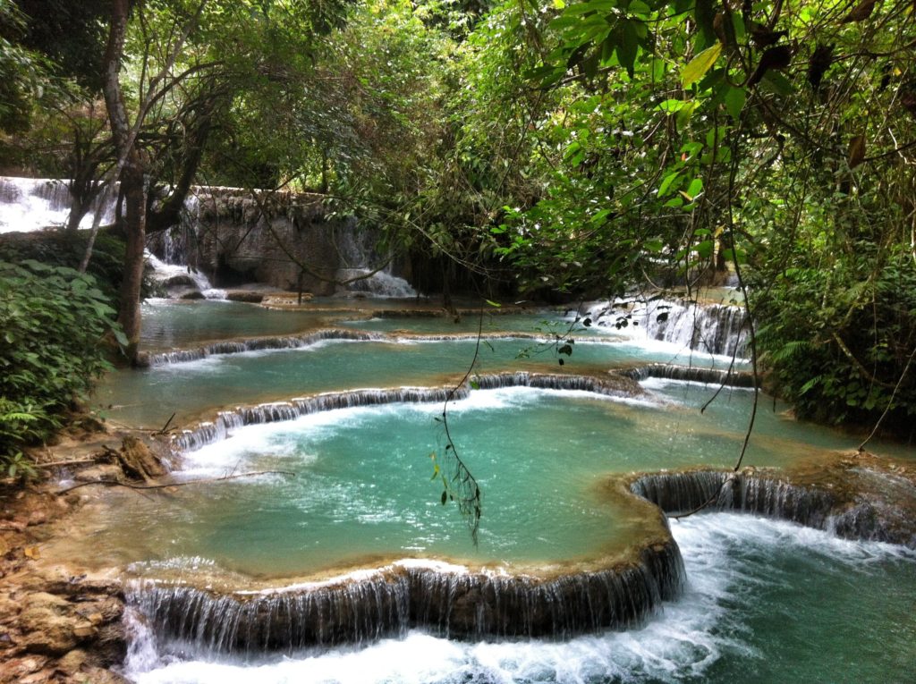 laos luang prabang kuang si falls