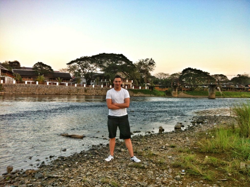 vang vieng laos nam song river southeast asia