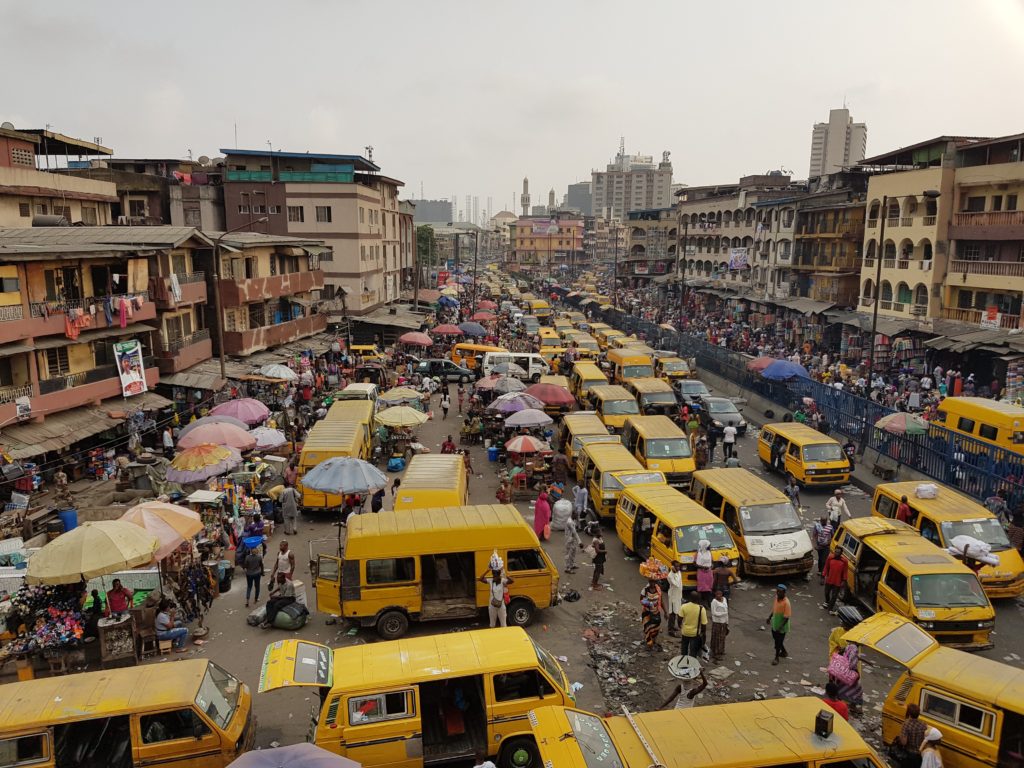 nigeria lagos west africa idumota market travel