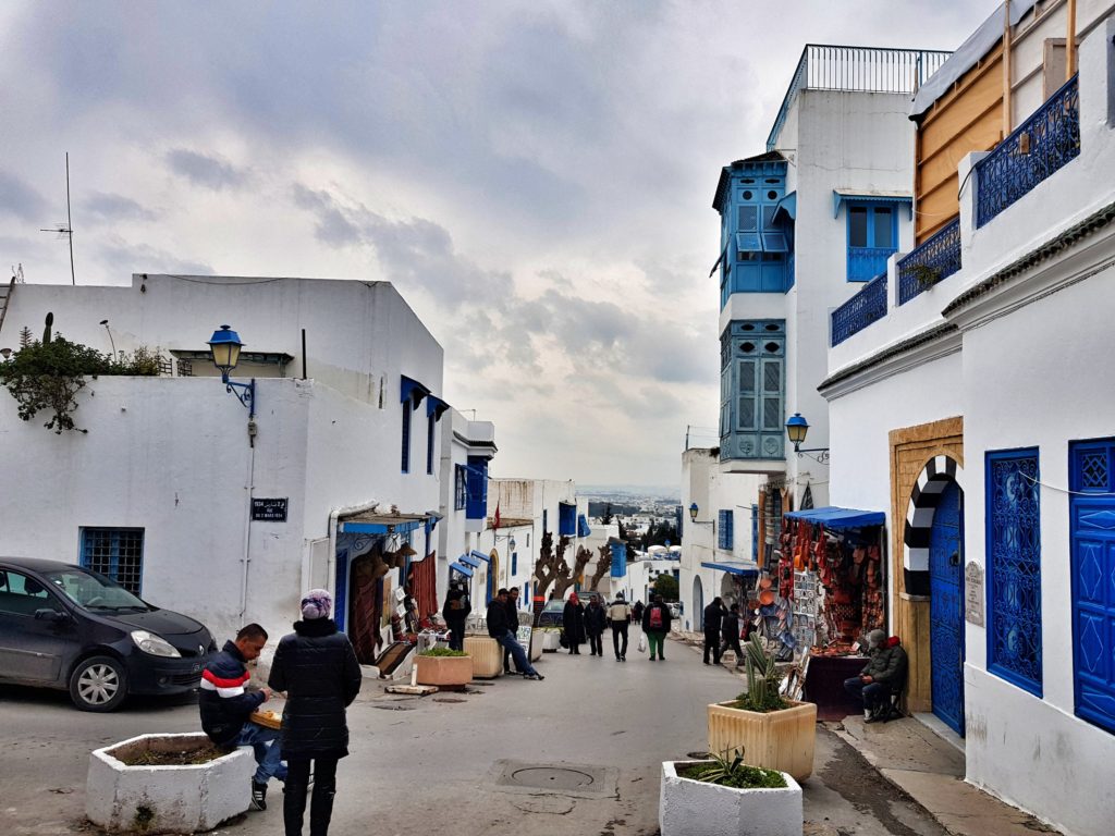 tunisia sidi bou said tunis north africa travel