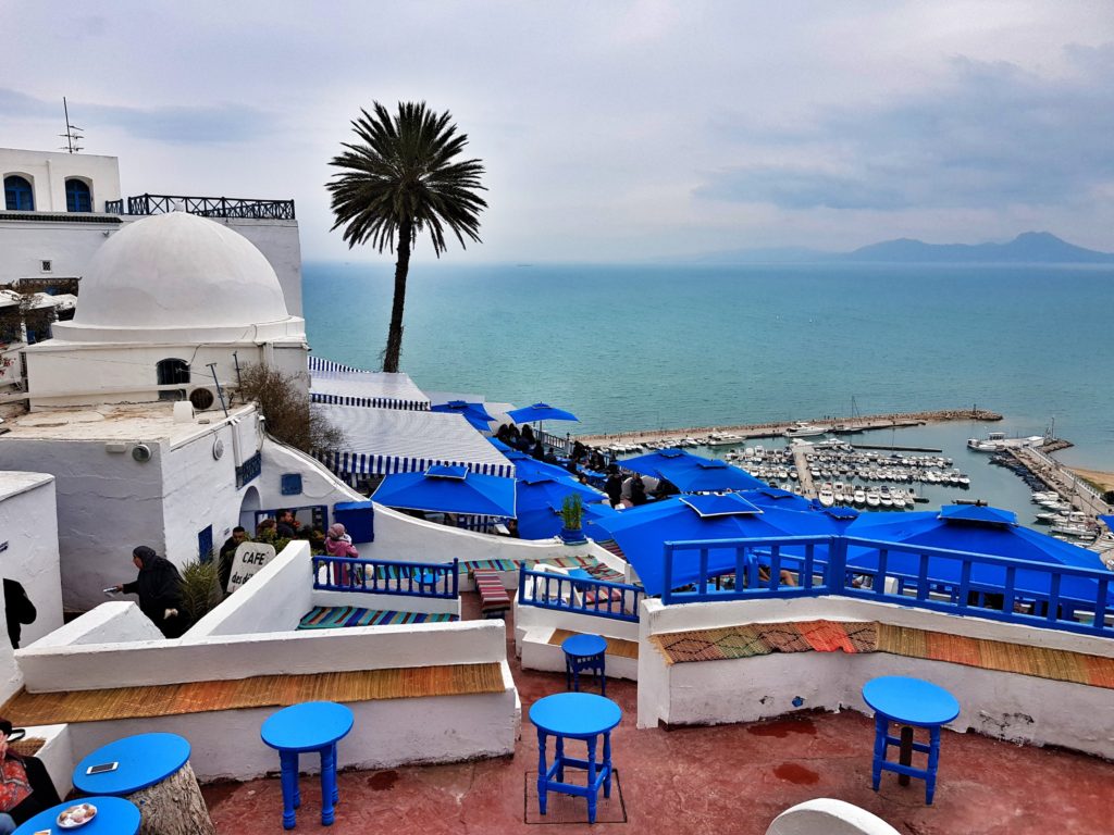 tunisia sidi bou said tunis north africa travel