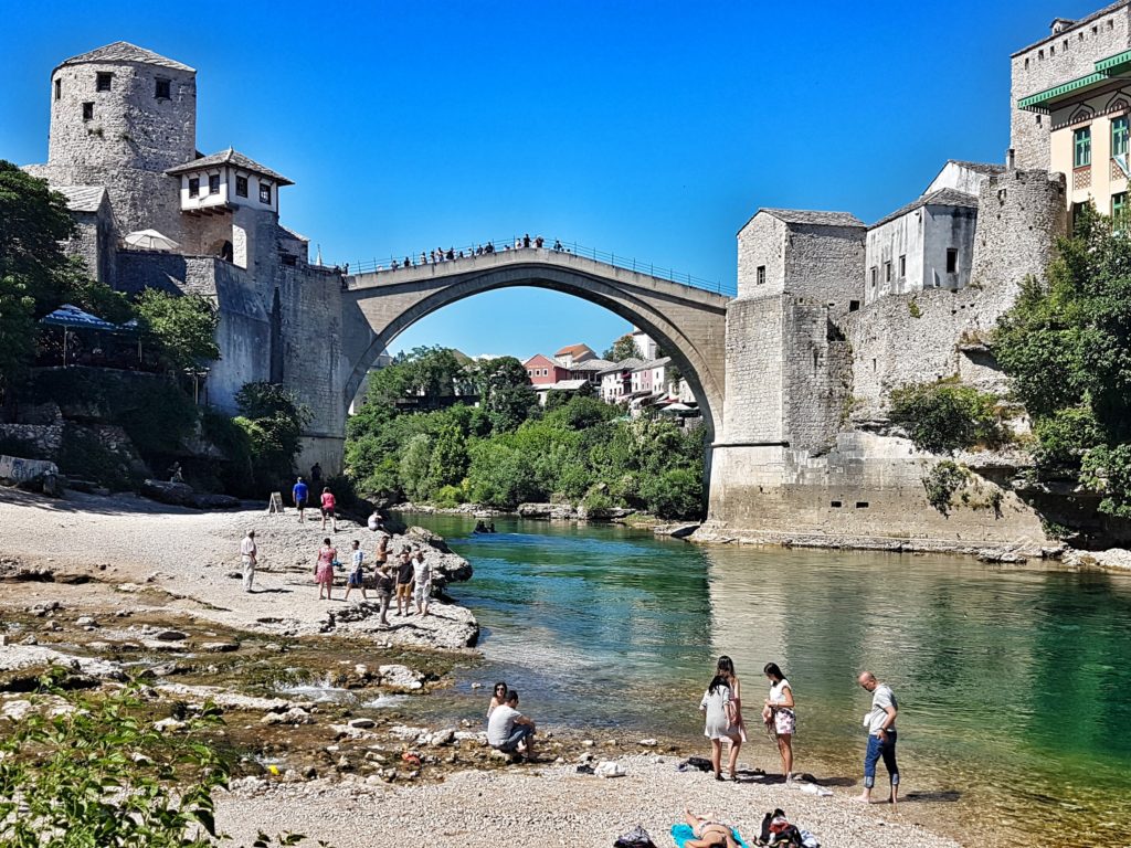 travel yugoslavia balkan balkans mostar bosnia and herzegovina