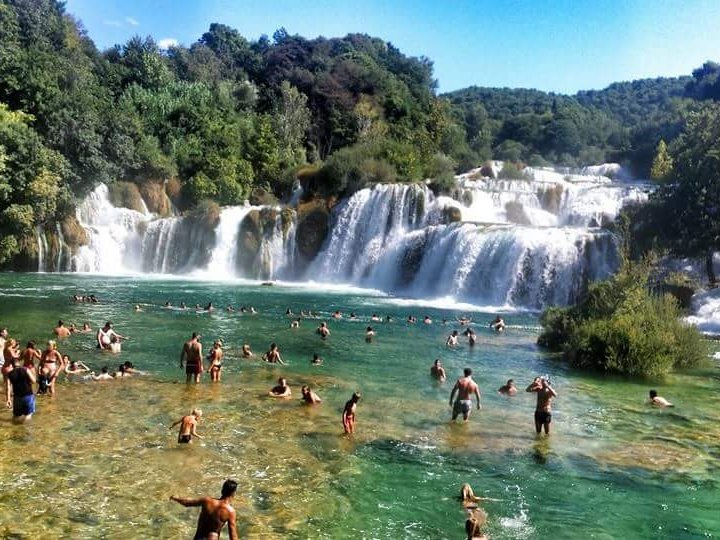 travel yugoslavia balkan balkans croatia krka national park