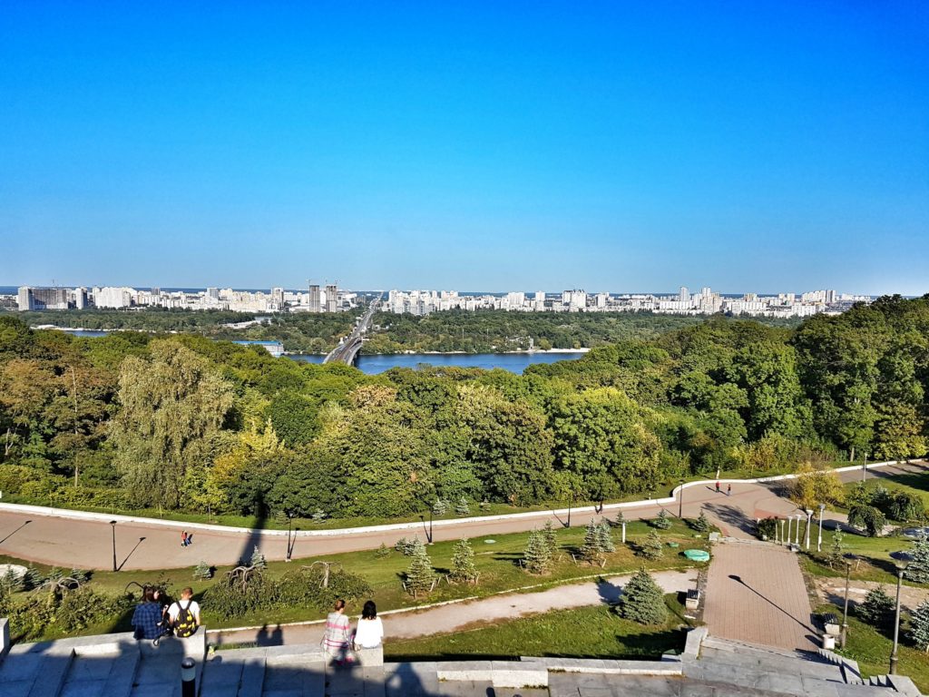 ukraine kyiv eastern europe travel former sovjet union dnjepr river