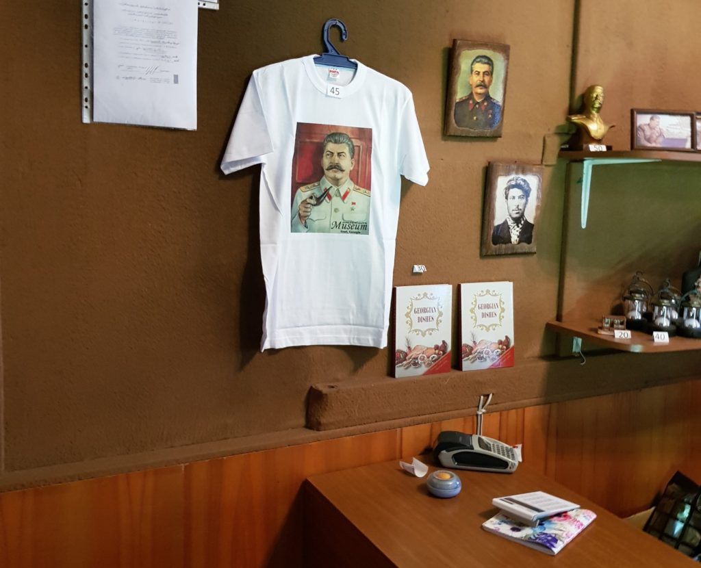 georgia travel caucasus eurasia gori stalin museum merchandising