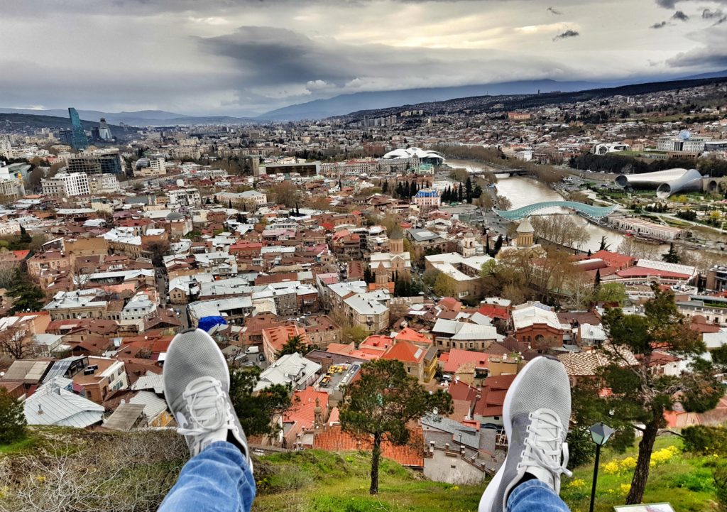 georgia travel caucasus tbilisi aerial tram