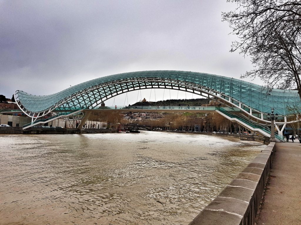 georgia travel caucasus tbilisi peace bridge