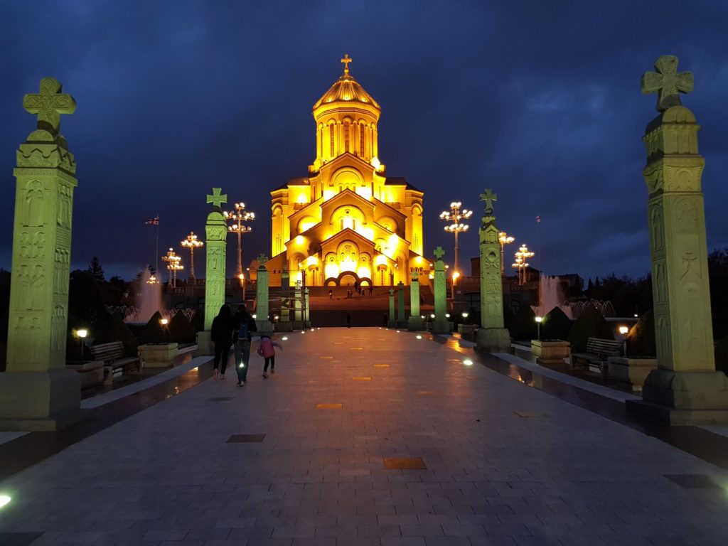 georgia travel caucasus tbilisi tsminda sabema cathedral