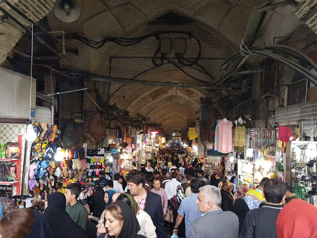 iran travel tehran grand bazaar