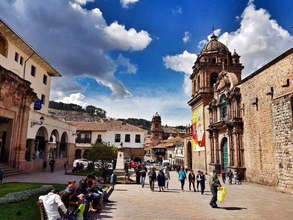 peru cusco historical centre travel