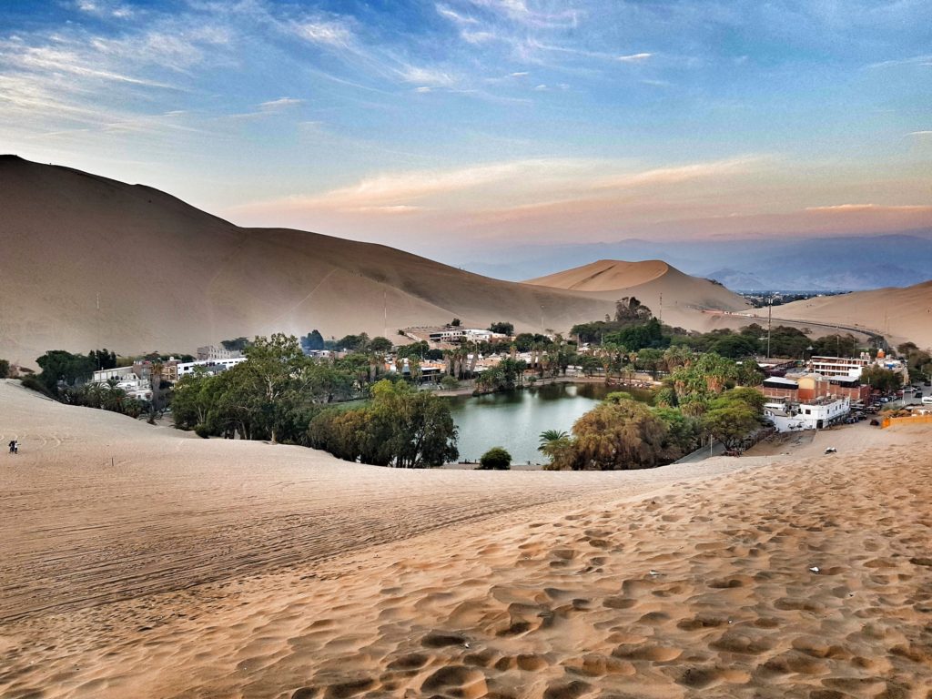 huacachina peru south america travel