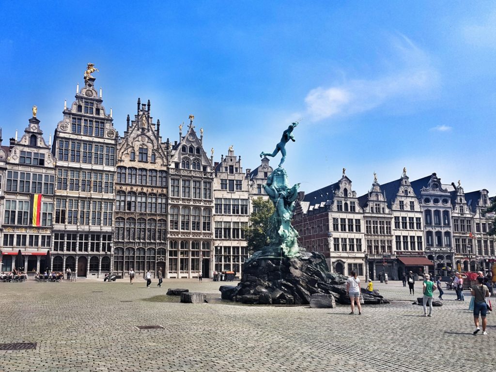 antwerp grote markt belgium travel