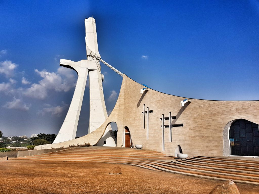 cote divoire ivory coast abidjan st paul cathedral