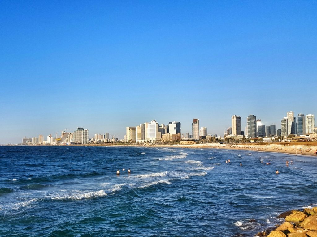 israel tel aviv skyline