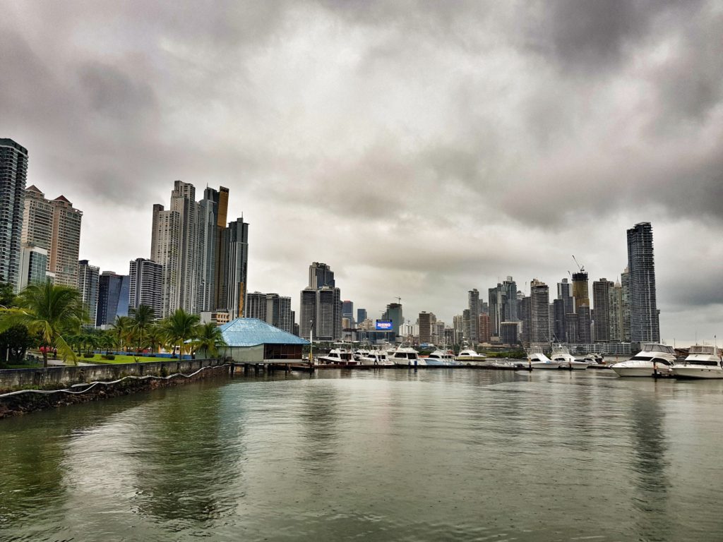 panama city skyline central america travel