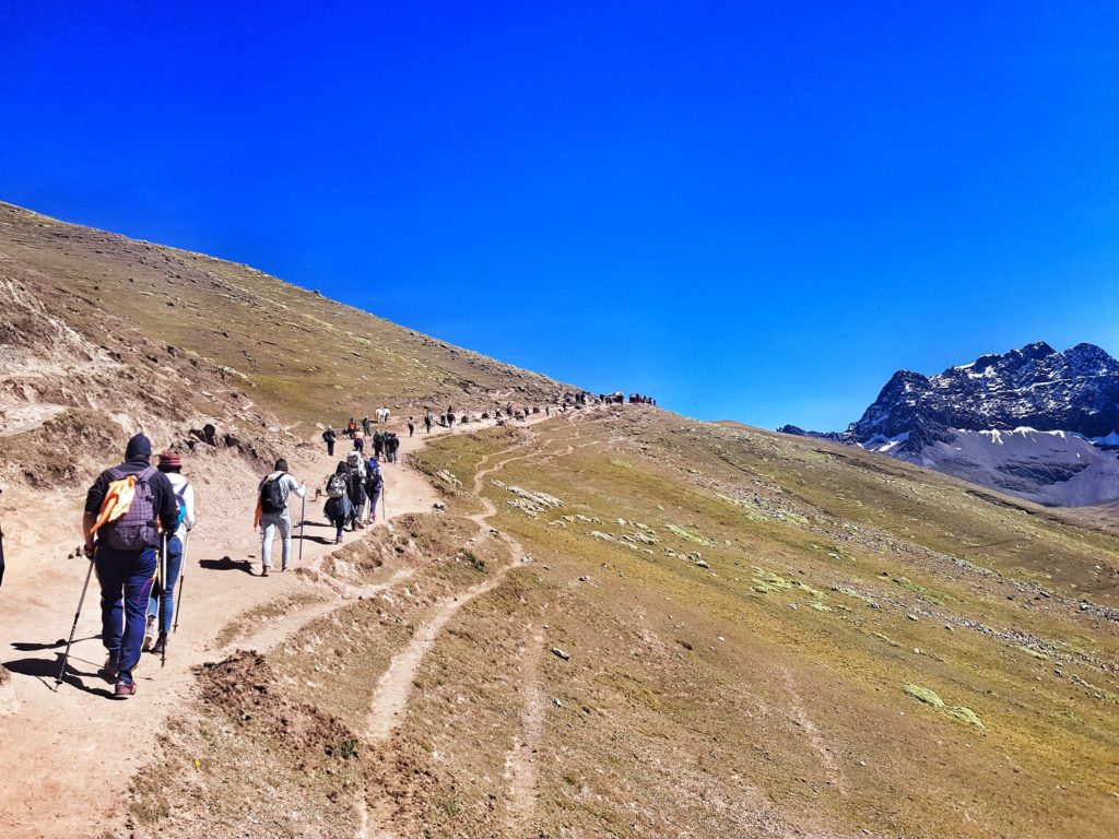 peru cusco vinicunca mountain travel south america