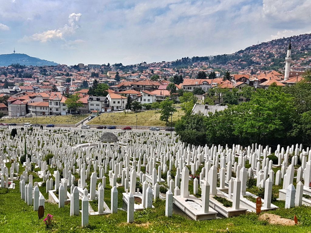 bosnia and herzegovina sarajevo graveyard