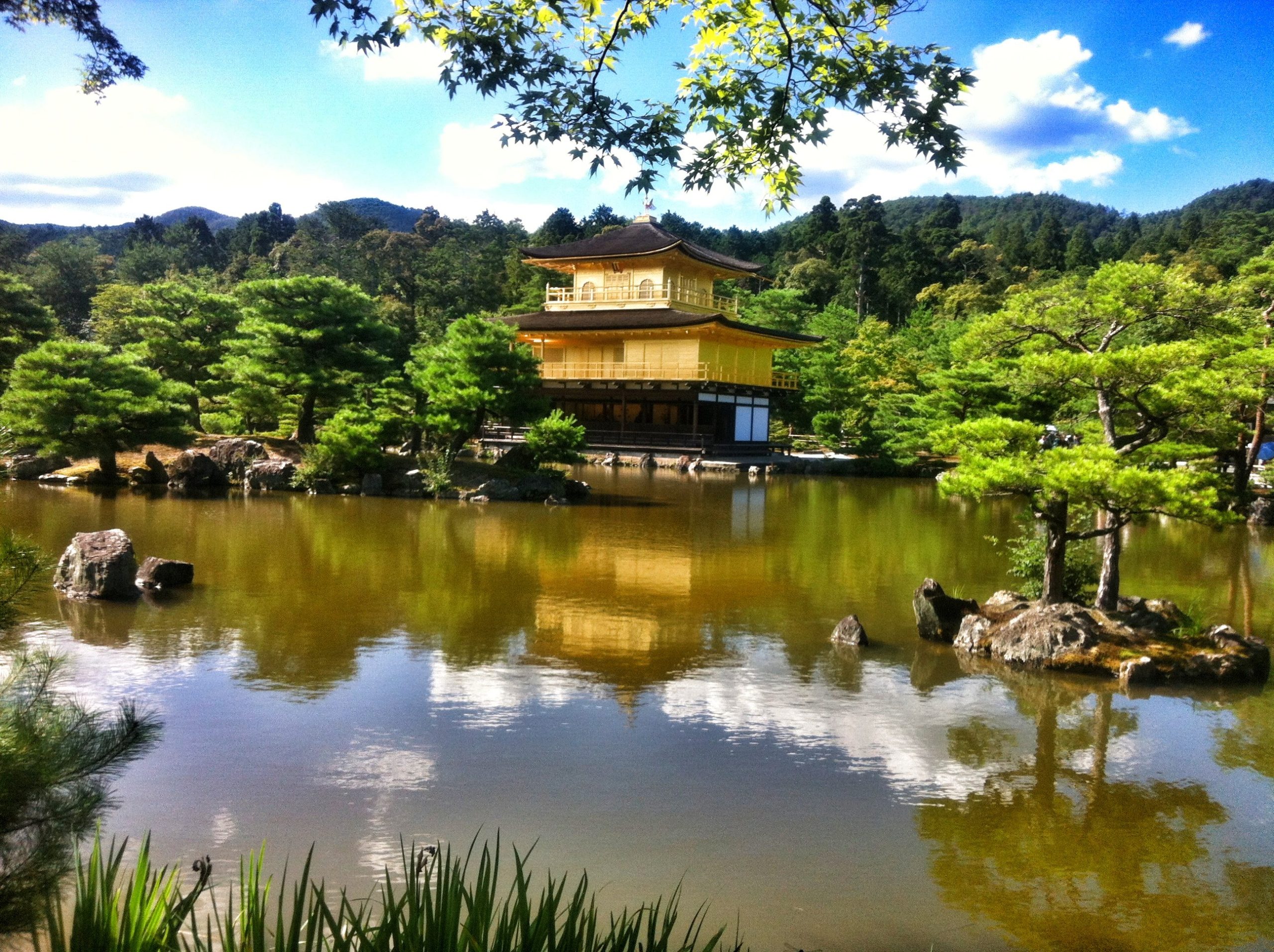 kyoto golden pavillon japan nippon kansai