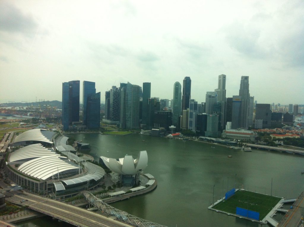 singapore flyer sea asean southeast asia