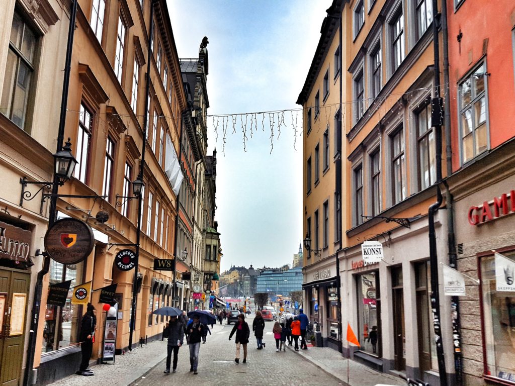 sweden stockholm gamla stan old town scandinavia