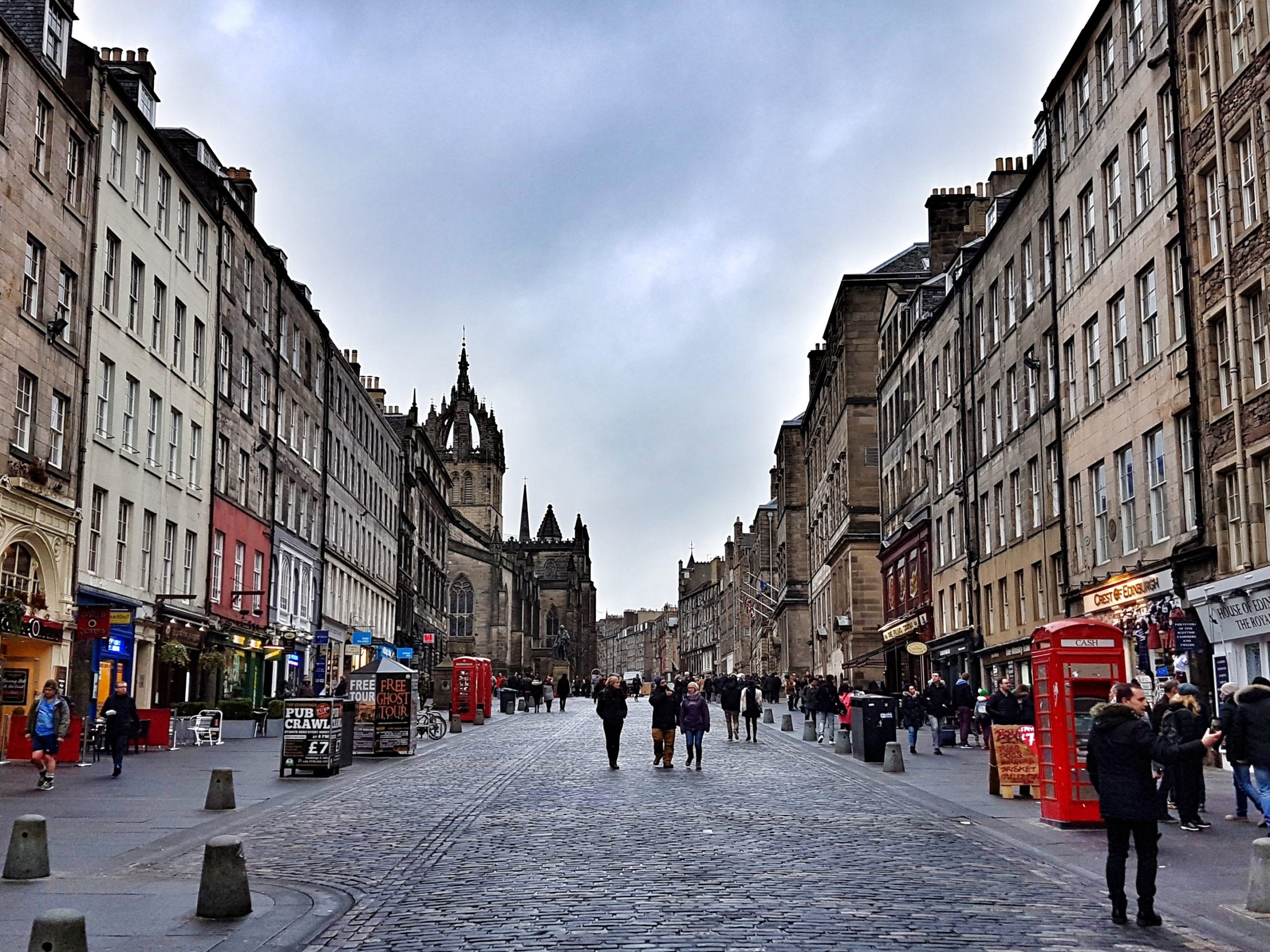UK United Kingdom Scotland Edinburgh Old Town