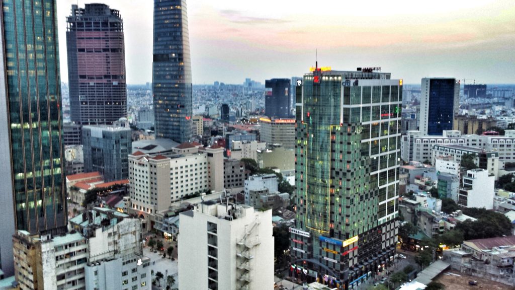 vietnam ho chi minh city hcmc skyline southeast asia