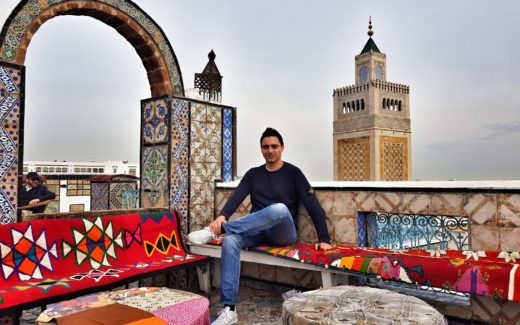 tunisia tunis medina rooftop north africa travel