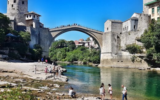 travel yugoslavia balkan balkans mostar bosnia and herzegovina