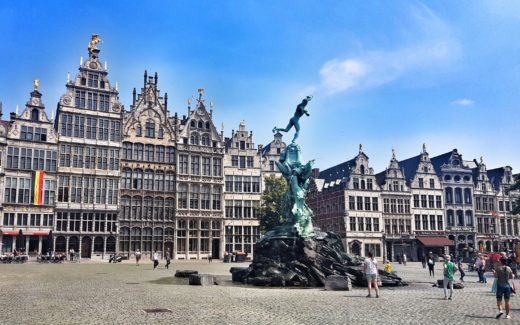 antwerp grote markt belgium travel