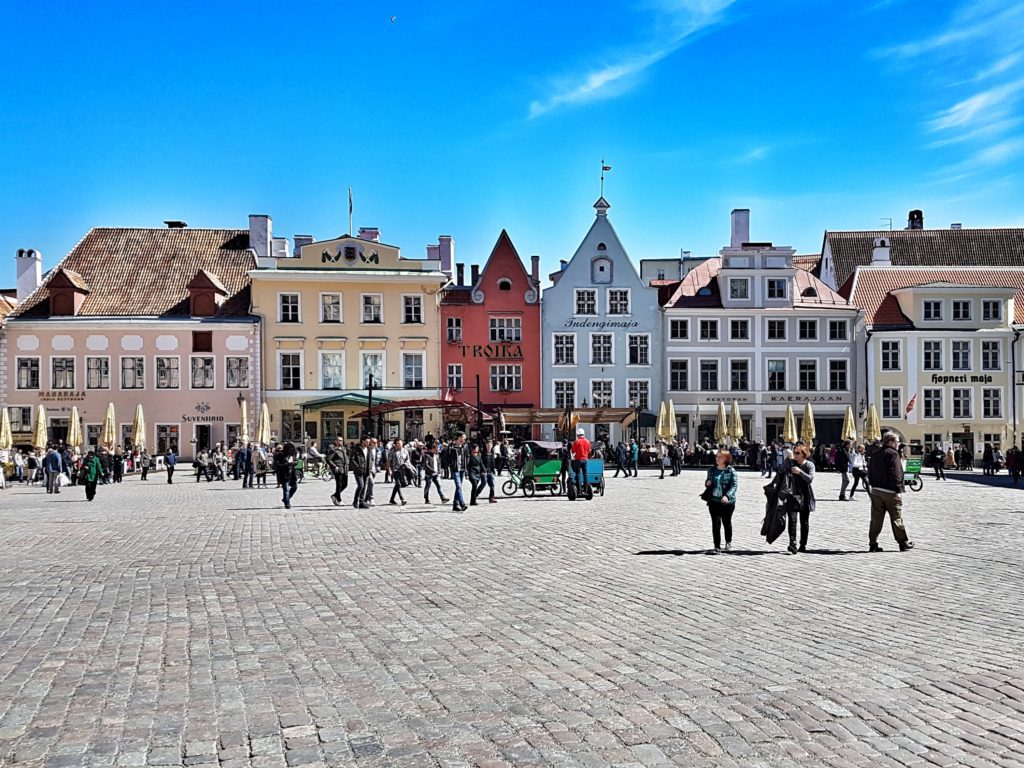 tallinn estonia old town travel