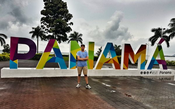 panama city panama sign central america travel