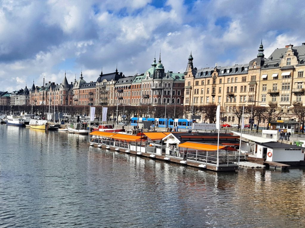 stockholm sweden harbour travel