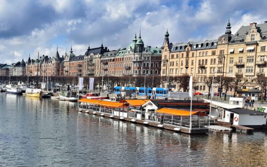 stockholm sweden harbour travel