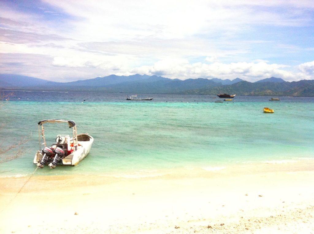 indonesia gili trawangan beach travel
