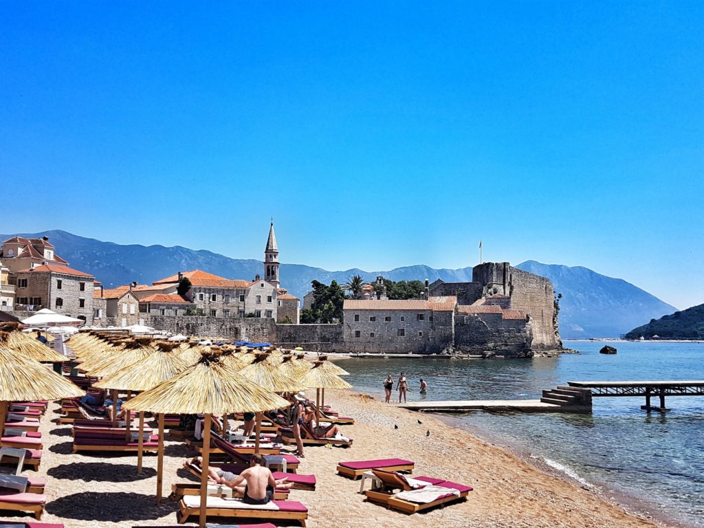 montenegro budva beach