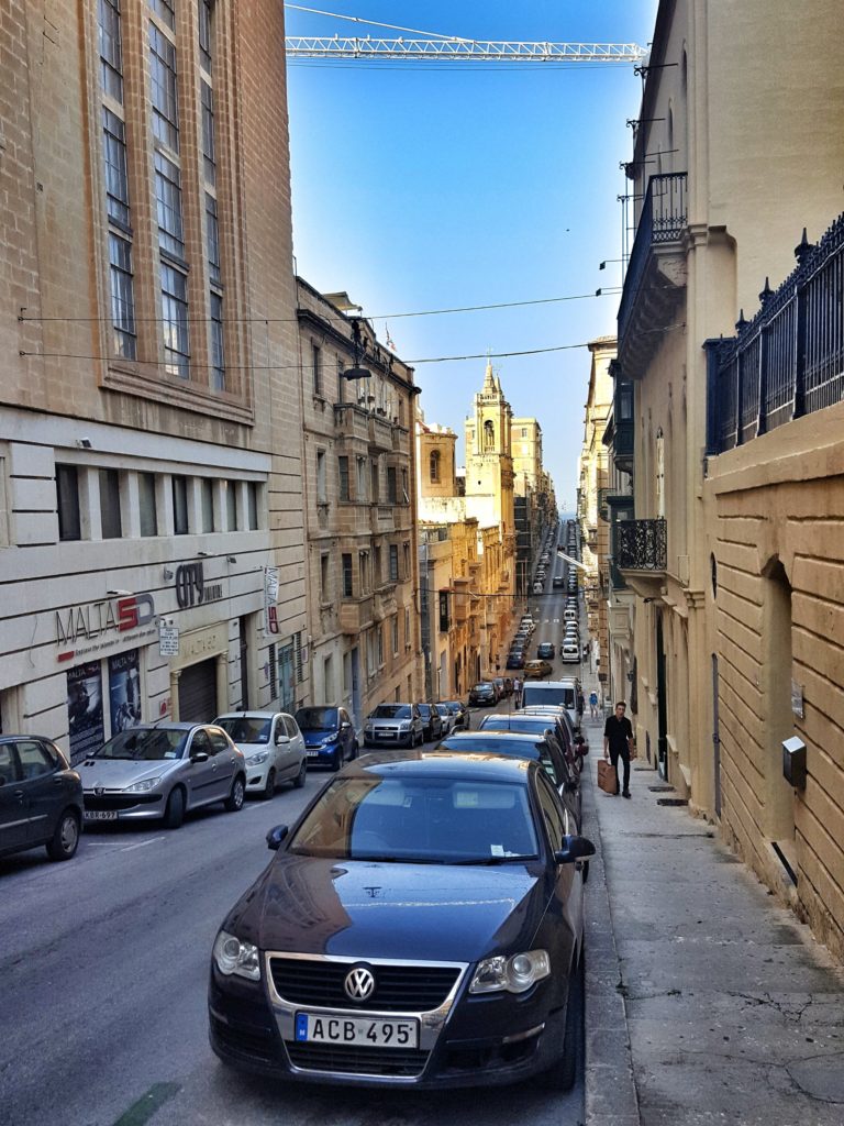 malta valletta travel streets