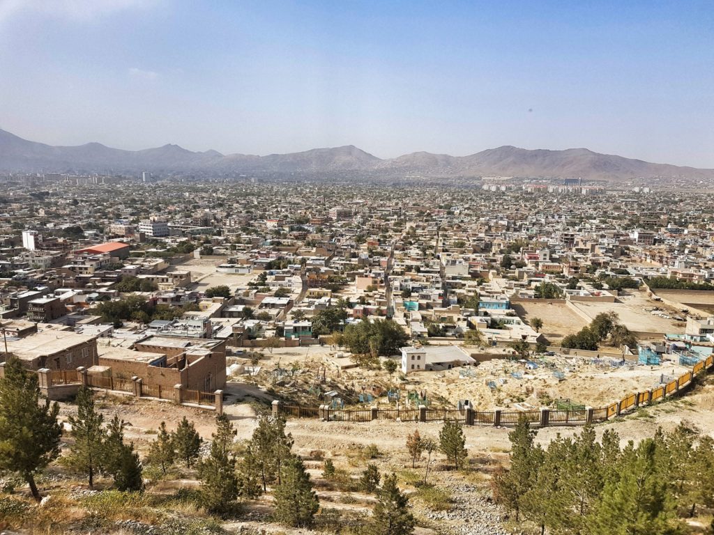 afghanistan kabul bibi mahru hill