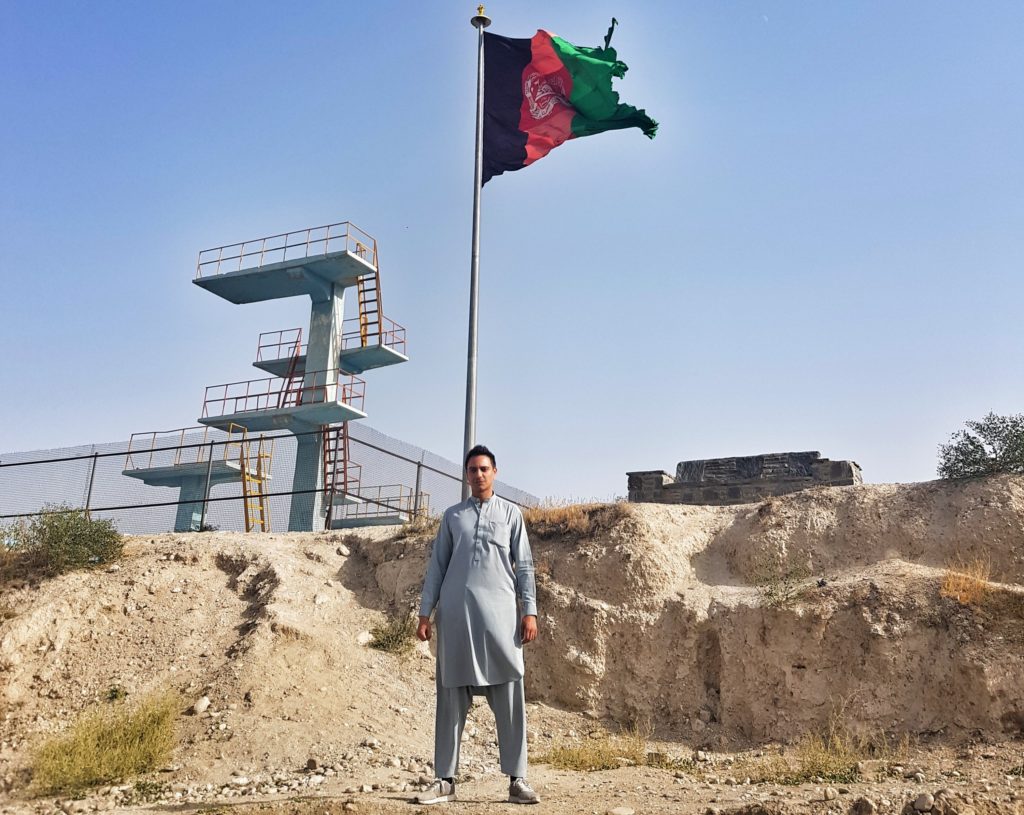 afghanistan kabul taliban swimming pool
