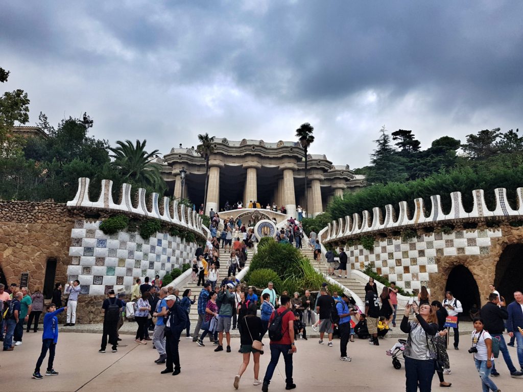 spain barcelona mass tourism