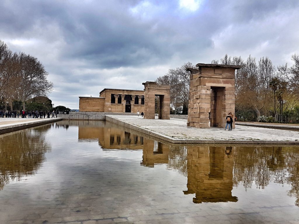 spain madrid temple of debod