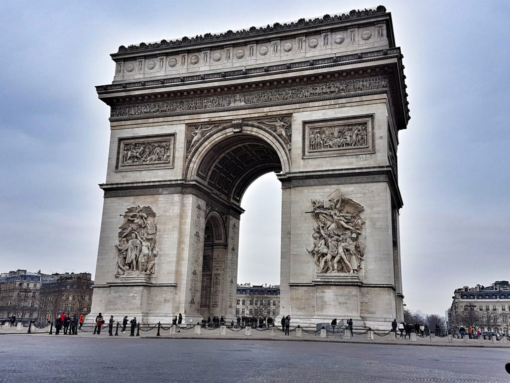 france paris travel arc de triomph sightseeing