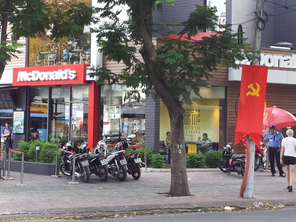 vietnam travel ho chi minh city mcdonalds