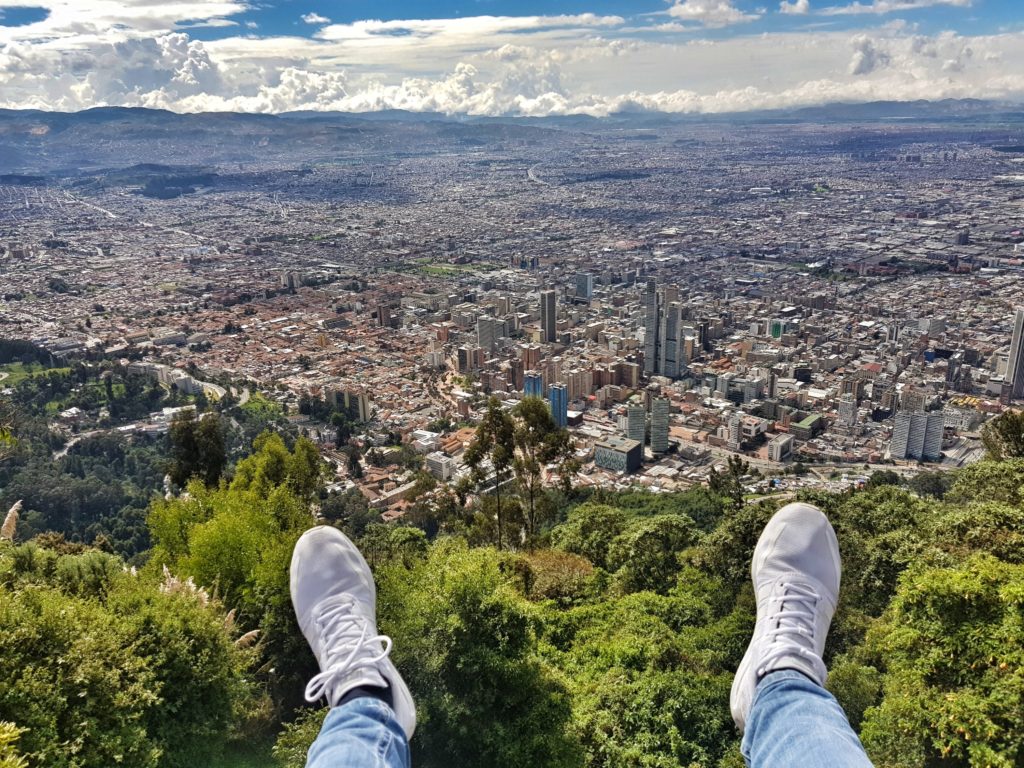 colombia bogota mount montserrate