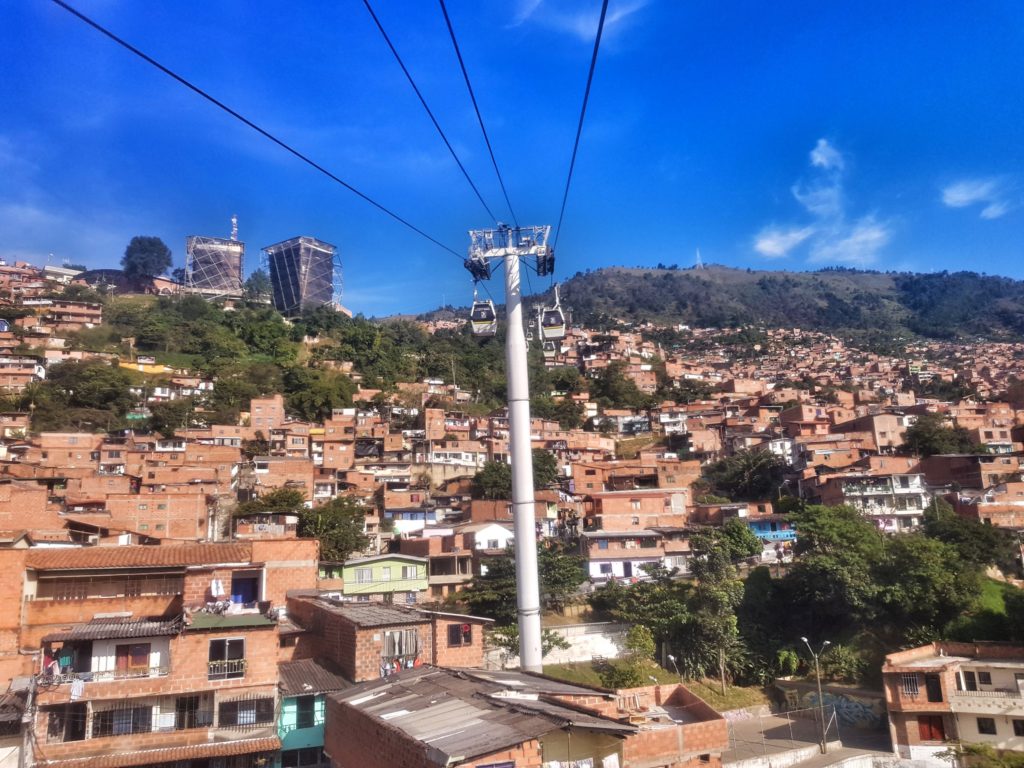 colombia medellin cable car