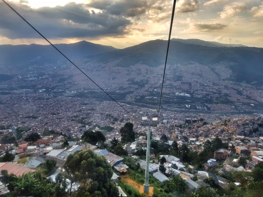 colombia medellin cable car